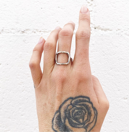 The Open Shield Ring