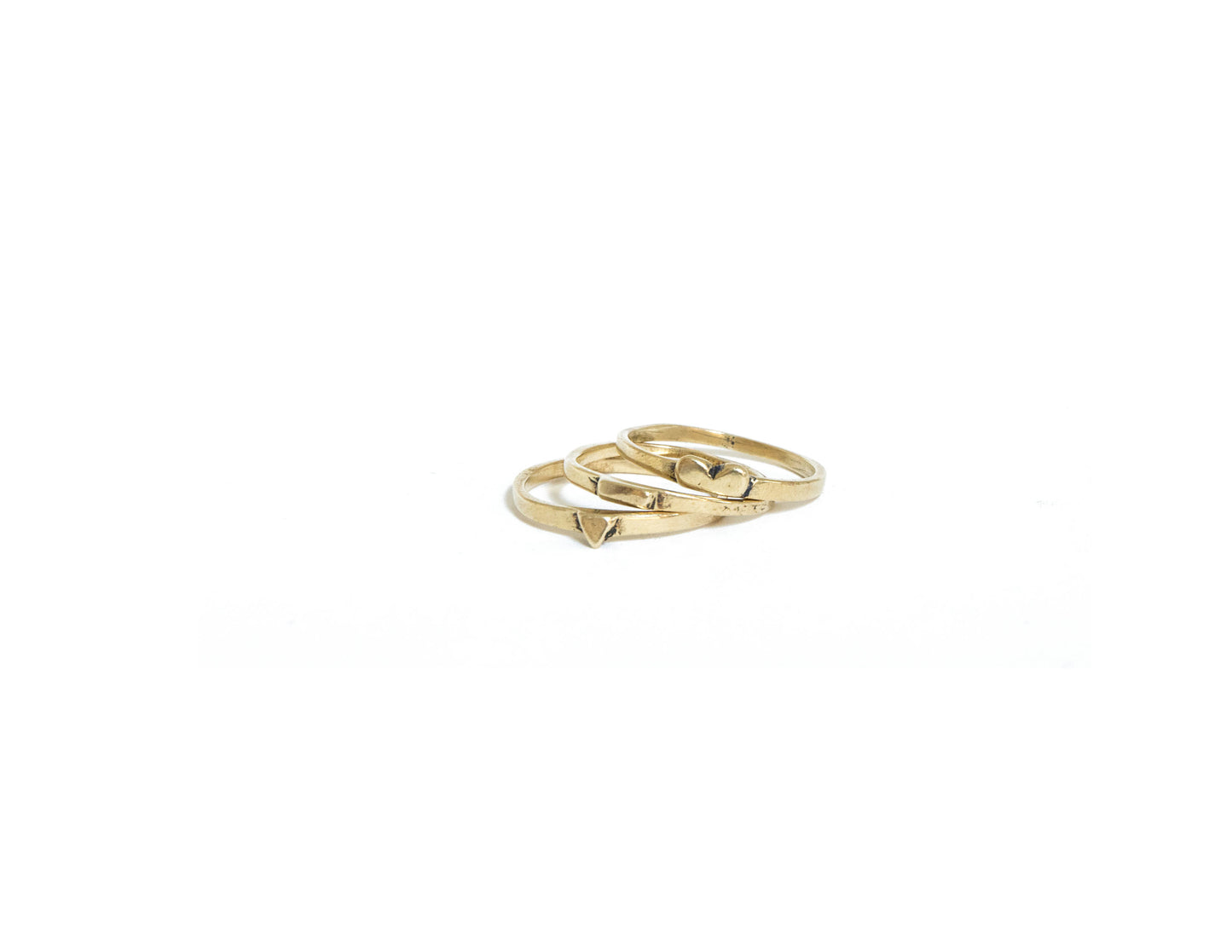 The Heart Stacker Ring