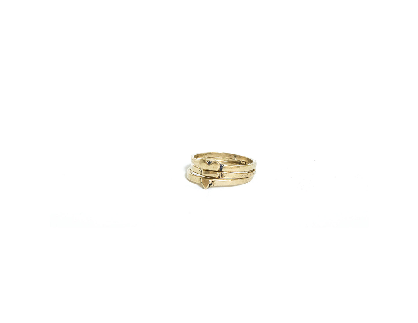 The Heart Stacker Ring