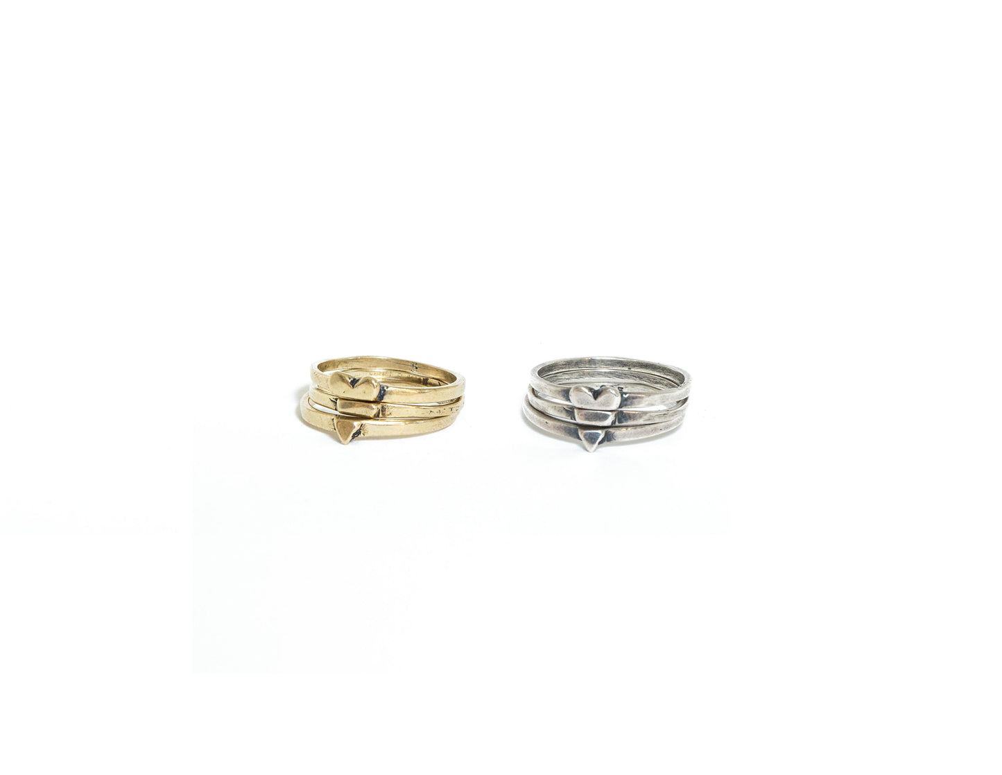 The Heart Stacker Ring