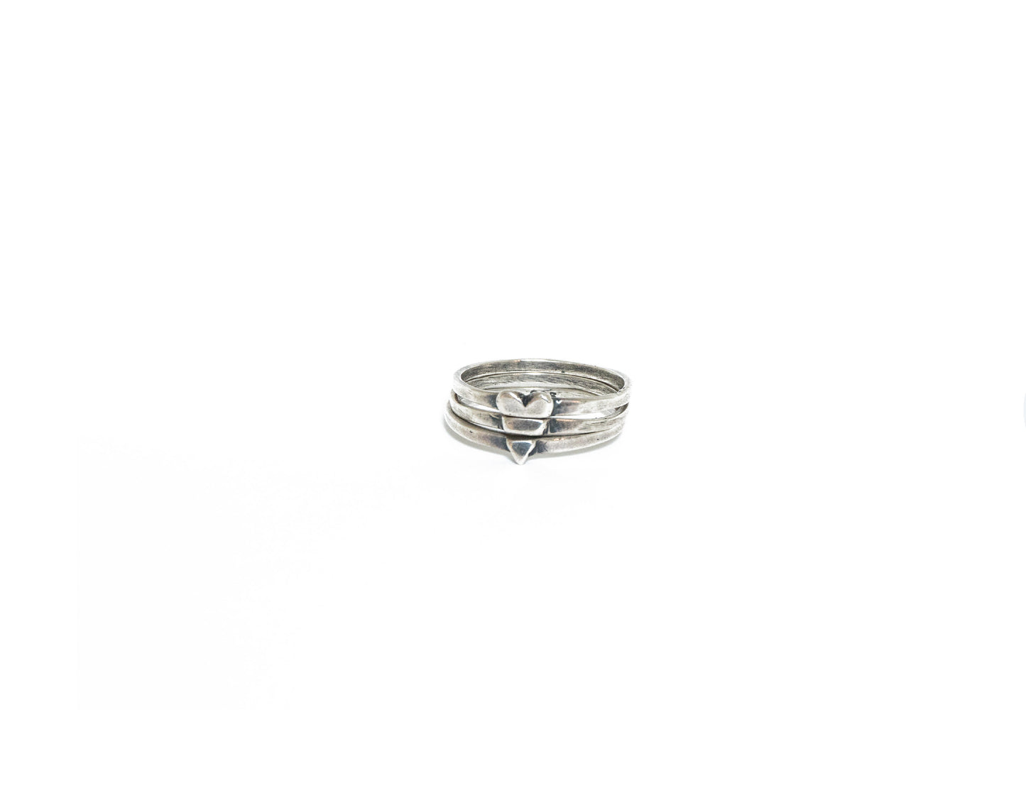 The Heart Stacker Ring